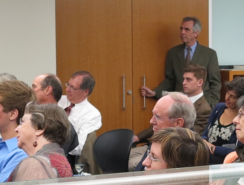 Thomas Connors Listens To  Introductory Remarks for Friends Collection