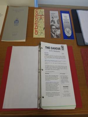 Caucus, Brochures, Annual Reports Friends Collection